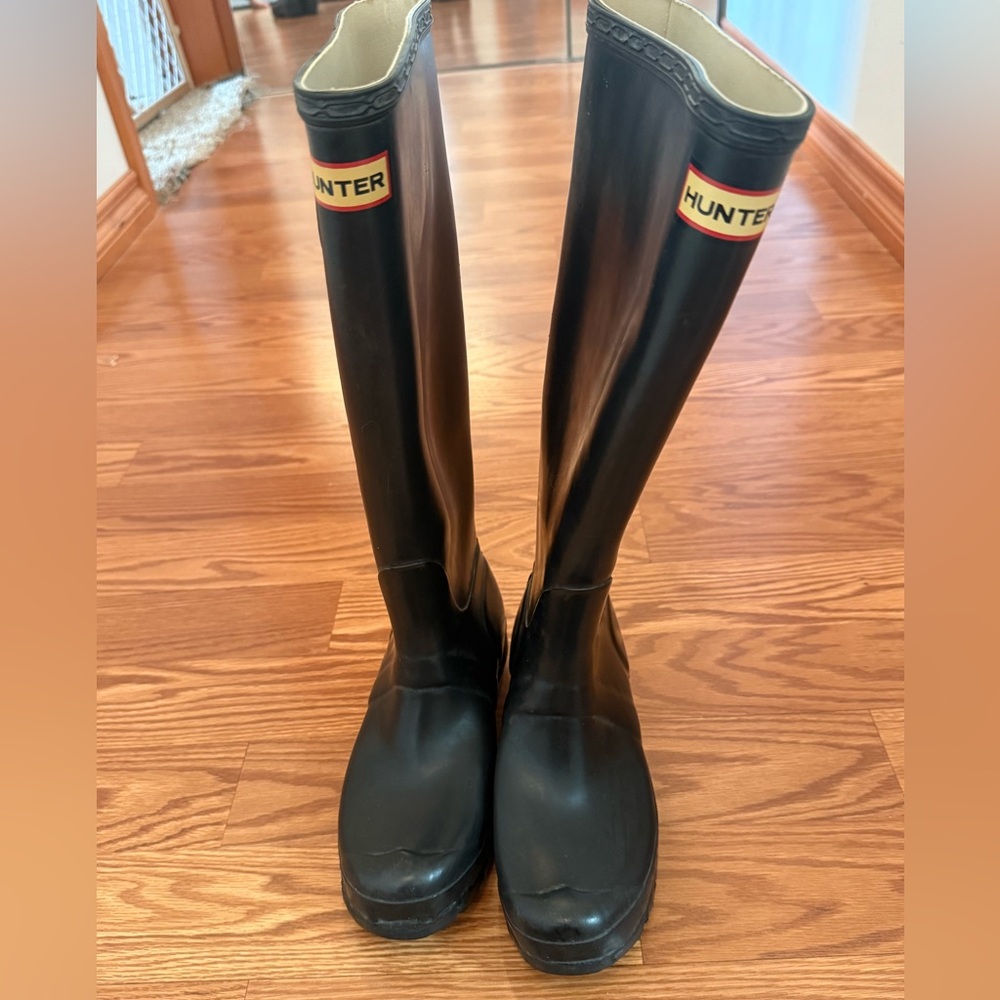 Hunter Classic Black Tall Boots